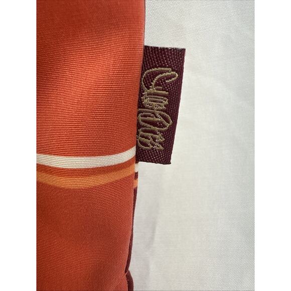 Snoop Dogg Clothing Company Button Down Street Shirt Men's L Orange Plaid - Picture 5 of 8